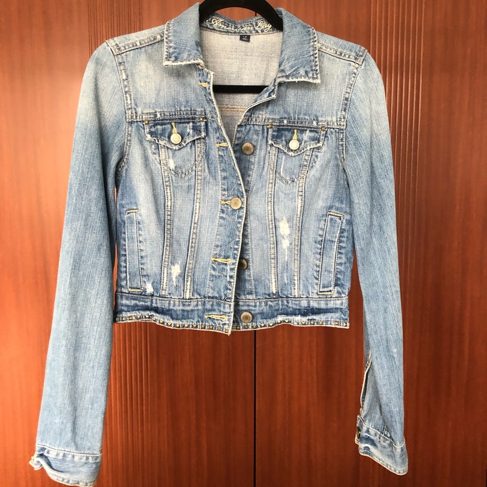 Studded Denim Jacket